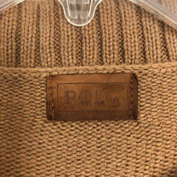 POL Crop Striped Pullover Knit Sweater S - Picture 2 of 11